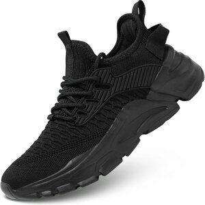 Womens Lightweight Breathable Slip On Sneakers Athletic Walking Gym Shoes